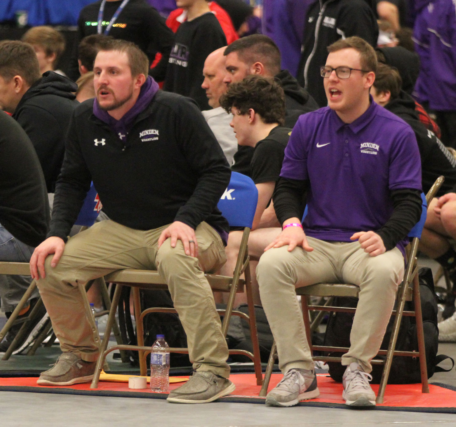 Minden coaches.JPG